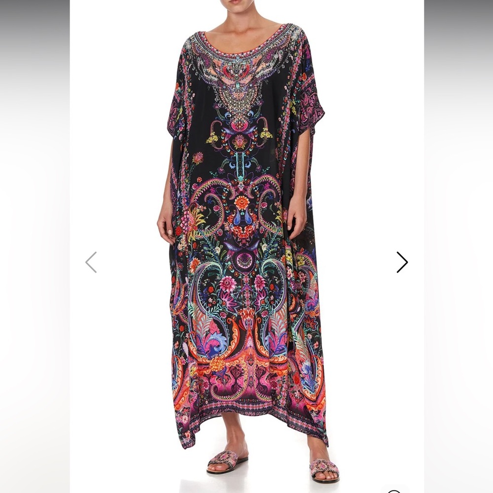 Camilla EUC round neck kaftan RNK Bohemian Rebellion